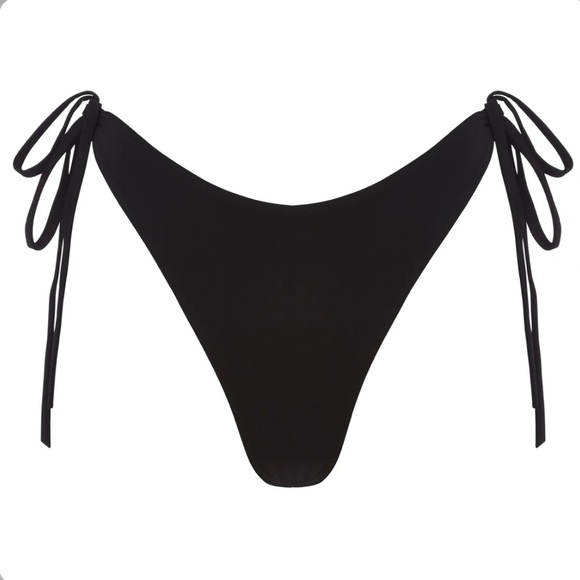 Myra Swim Pharr Black Bikini Bottoms L - Picture 1 of 7
